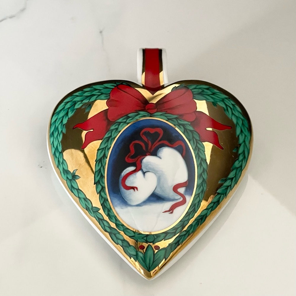 Christmas Heart Wall Pocket by Royal Copenhagen